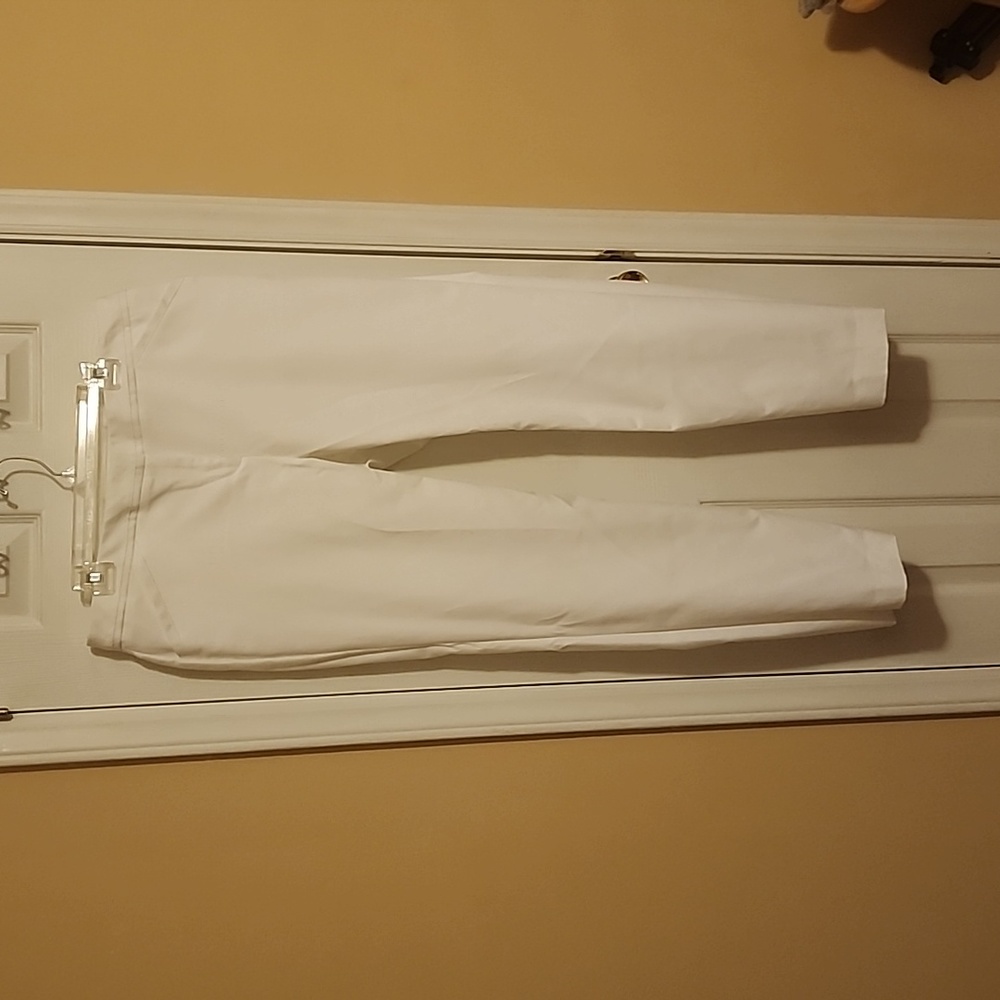 White Rafaella Pants Curvy Slacks Women's Size 14